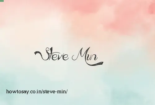 Steve Min