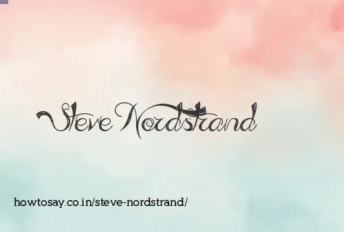 Steve Nordstrand