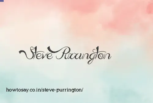 Steve Purrington