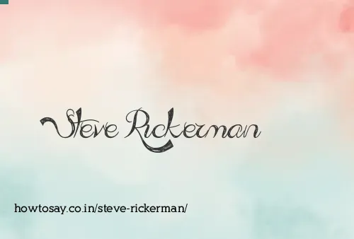 Steve Rickerman