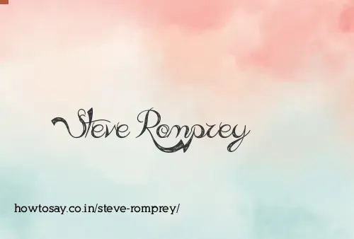 Steve Romprey