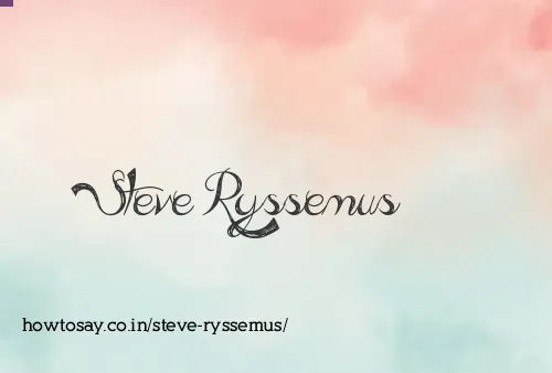 Steve Ryssemus