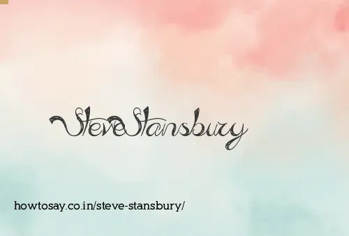 Steve Stansbury