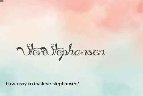 Steve Stephansen