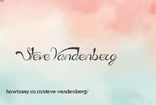 Steve Vandenberg