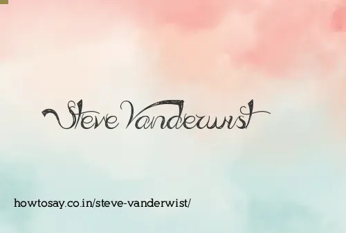 Steve Vanderwist