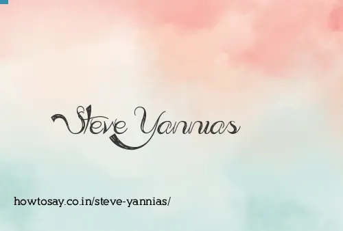 Steve Yannias