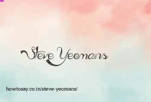 Steve Yeomans