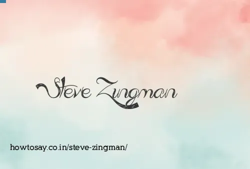 Steve Zingman