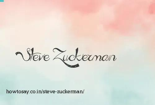 Steve Zuckerman