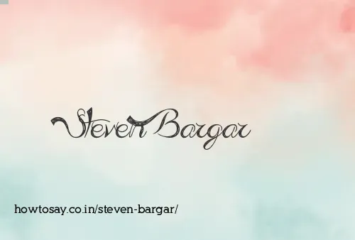 Steven Bargar
