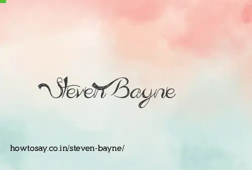 Steven Bayne
