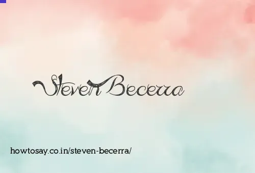 Steven Becerra