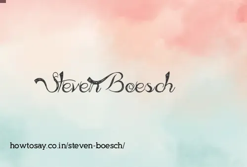 Steven Boesch