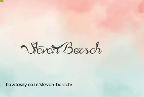 Steven Borsch