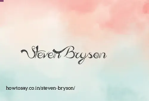 Steven Bryson