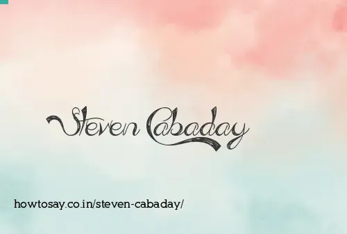 Steven Cabaday