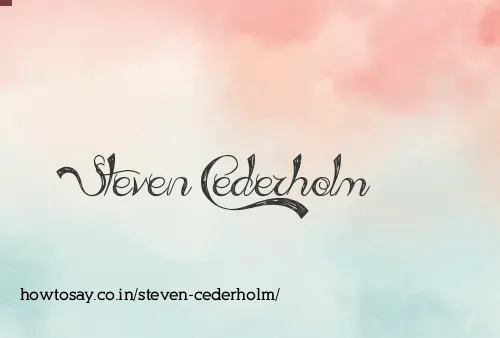 Steven Cederholm