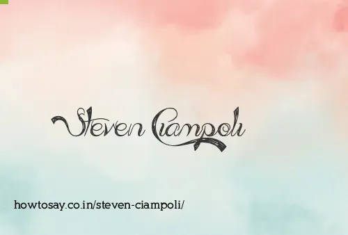 Steven Ciampoli