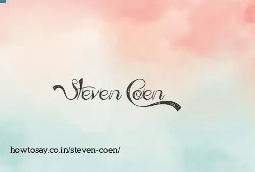 Steven Coen