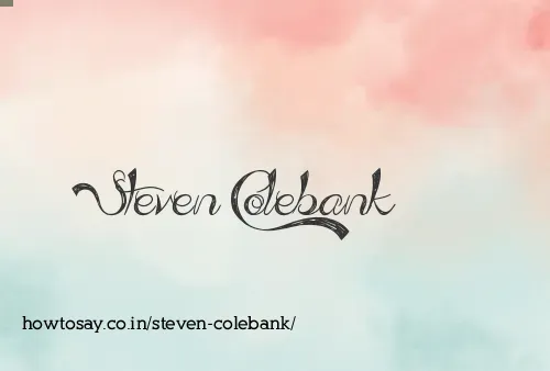 Steven Colebank