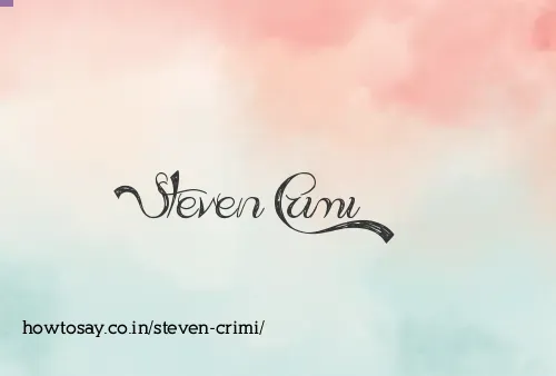 Steven Crimi