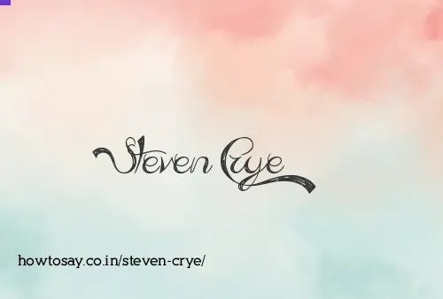 Steven Crye