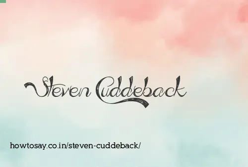 Steven Cuddeback