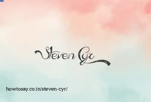 Steven Cyr