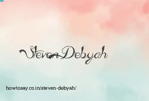 Steven Debyah