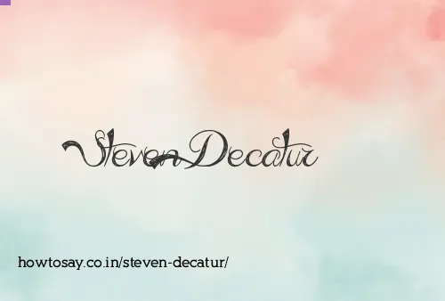 Steven Decatur