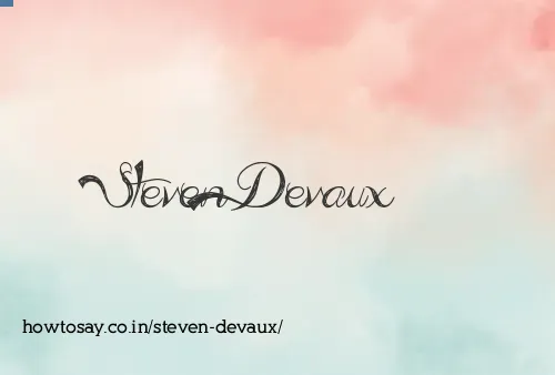 Steven Devaux