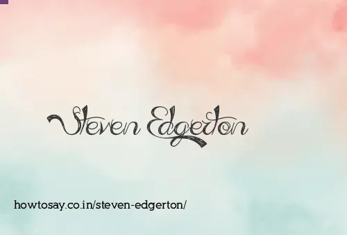 Steven Edgerton