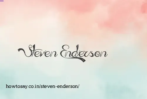 Steven Enderson