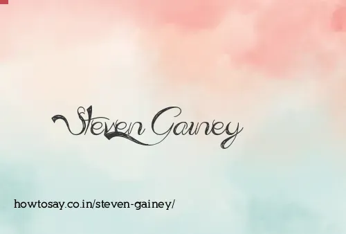 Steven Gainey