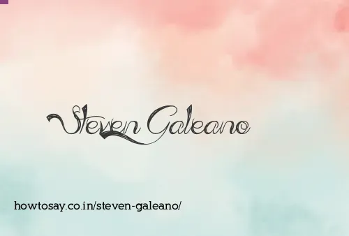 Steven Galeano