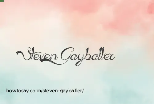 Steven Gayballer
