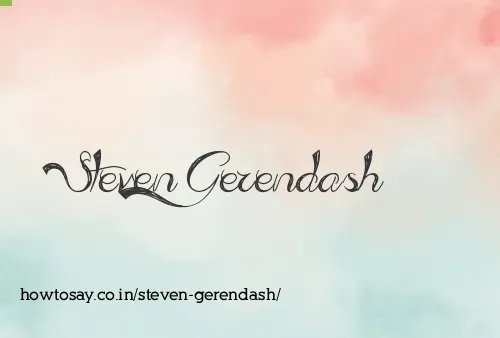 Steven Gerendash