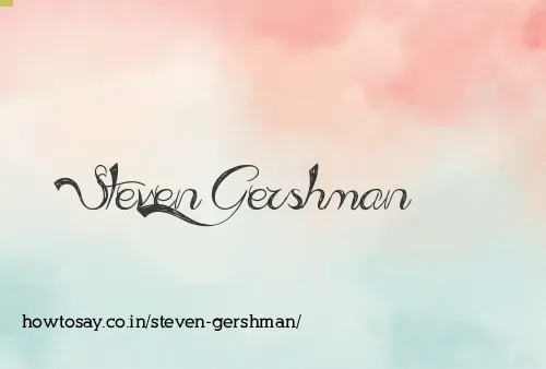 Steven Gershman