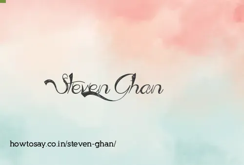 Steven Ghan