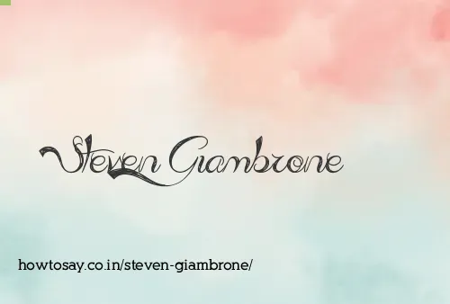 Steven Giambrone