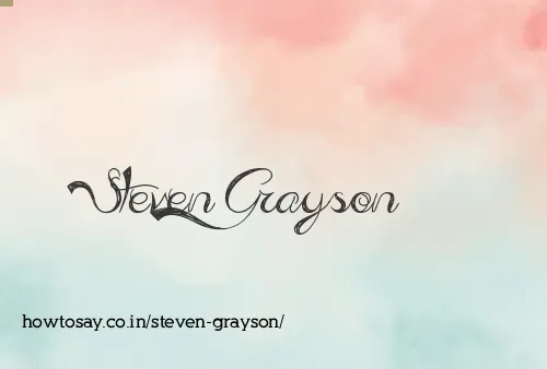 Steven Grayson