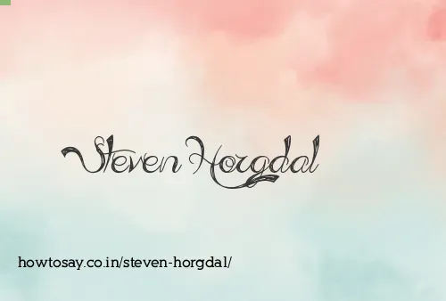 Steven Horgdal