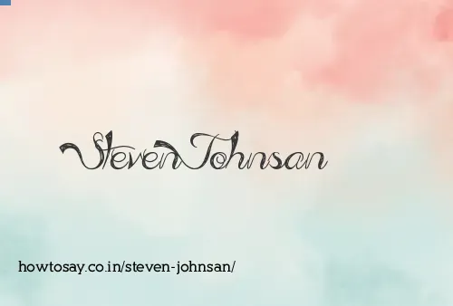 Steven Johnsan