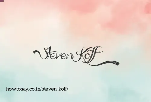 Steven Koff