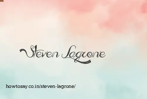 Steven Lagrone