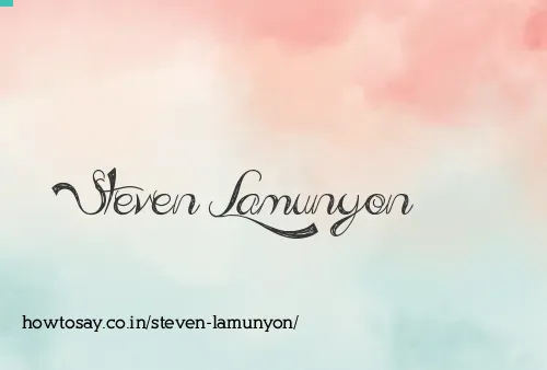 Steven Lamunyon