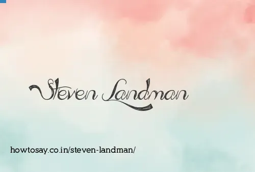 Steven Landman