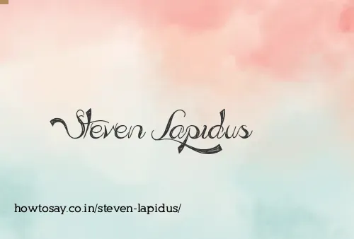 Steven Lapidus