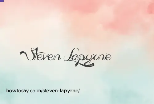 Steven Lapyrne